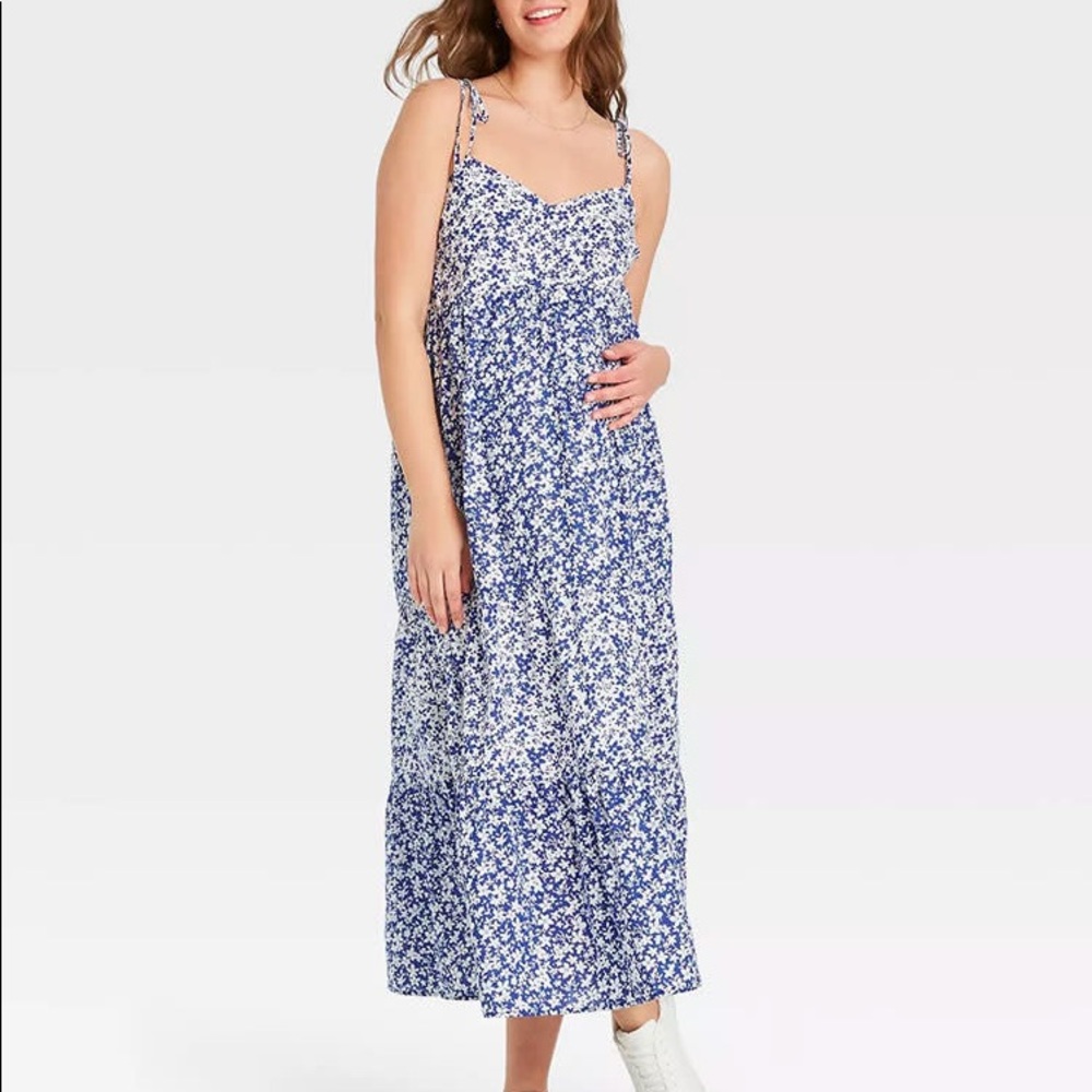 NWT Nines by Hatch Tiered dress L
